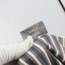 GUCCI GG Canvas Tote Bag Silver Gold 169946 Auth ep11002-21