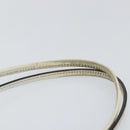 GUCCI GG Canvas Tote Bag Silver Gold 169946 Auth ep11002-8