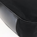GUCCI Bamboo Hand Bag Nylon Black Silver 001 1638 3754 Auth ep11006-12