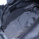 GUCCI Bamboo Hand Bag Nylon Black Silver 001 1638 3754 Auth ep11006-16