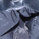 GUCCI Bamboo Hand Bag Nylon Black Silver 001 1638 3754 Auth ep11006-18