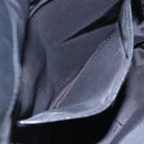 GUCCI Bamboo Hand Bag Nylon Black Silver 001 1638 3754 Auth ep11006-19