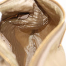 PRADA Shoulder Bag Nylon Leather Beige Auth ep11013-18