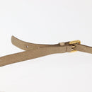 PRADA Shoulder Bag Nylon Leather Beige Auth ep11013-8