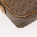 GUCCI Micro GG Supreme Shoulder Bag PVC Beige Gold 007 904 0095 Auth ep11014-12