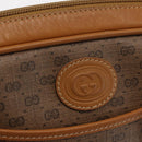 GUCCI Micro GG Supreme Shoulder Bag PVC Beige Gold 007 904 0095 Auth ep11014-15