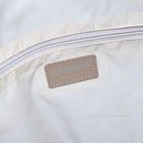 CHANEL New Wave Tote Bag Canvas Pink Silver CC Auth ep11016-15