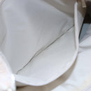 CHANEL New Wave Tote Bag Canvas Pink Silver CC Auth ep11016-19