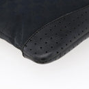 GUCCI GG Canvas Shoulder Bag Black Silver 145857 Auth ep11019-16