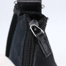 GUCCI GG Canvas Shoulder Bag Black Silver 145857 Auth ep11019-10