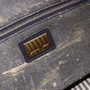 FENDI Zucca Canvas Tote Bag PVC Black Brown Auth ep11020-10