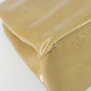 LOUIS VUITTON Monogram Vernis Reade PM Hand Bag Beige M91334 LV Auth ep11022-15