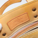 LOUIS VUITTON Monogram Vernis Reade PM Hand Bag Beige M91334 LV Auth ep11022-18