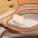 LOUIS VUITTON Monogram Vernis Reade PM Hand Bag Beige M91334 LV Auth ep11022-12