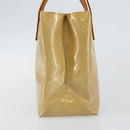 LOUIS VUITTON Monogram Vernis Reade PM Hand Bag Beige M91334 LV Auth ep11022-4