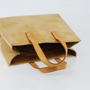 LOUIS VUITTON Monogram Vernis Reade PM Hand Bag Beige M91334 LV Auth ep11022-6