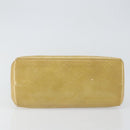 LOUIS VUITTON Monogram Vernis Reade PM Hand Bag Beige M91334 LV Auth ep11022-5
