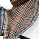 Burberrys Shoulder Bag Leather Black Gold Auth ep11023-12