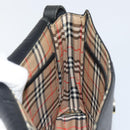 Burberrys Shoulder Bag Leather Black Gold Auth ep11023-17