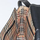 Burberrys Shoulder Bag Leather Black Gold Auth ep11023-18