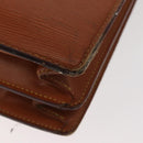 LOUIS VUITTON Epi Serviette Conseiller Briefcase Brown M54423 LV Auth ep11024-17