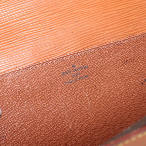 LOUIS VUITTON Epi Serviette Conseiller Briefcase Brown M54423 LV Auth ep11024