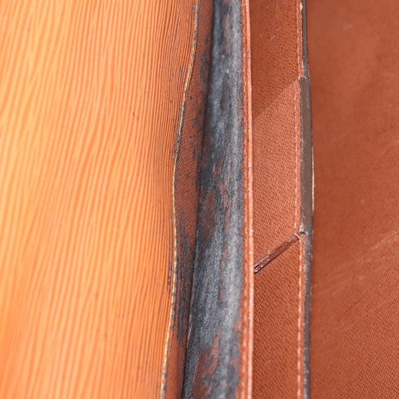 LOUIS VUITTON Epi Serviette Conseiller Briefcase Brown M54423 LV Auth ep11024