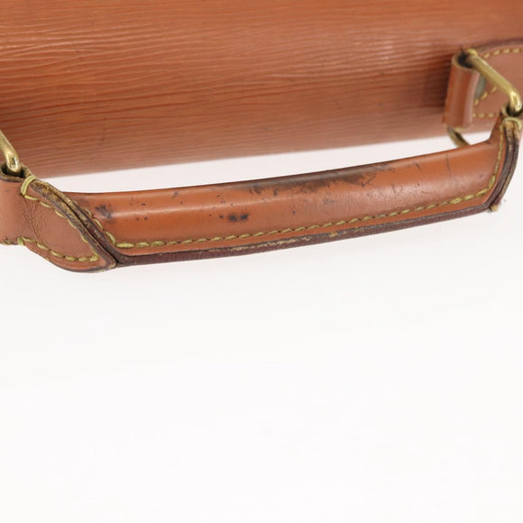LOUIS VUITTON Epi Serviette Conseiller Briefcase Brown M54423 LV Auth ep11024