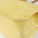 LOUIS VUITTON Monogram Vernis Rosewood Avenue Hand Bag Perle M93508 Auth ep11026-9