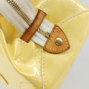 LOUIS VUITTON Monogram Vernis Rosewood Avenue Hand Bag Perle M93508 Auth ep11026-17