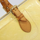 LOUIS VUITTON Monogram Vernis Rosewood Avenue Hand Bag Perle M93508 Auth ep11026-18