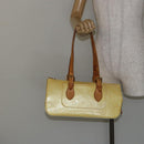 LOUIS VUITTON Monogram Vernis Rosewood Avenue Hand Bag Perle M93508 Auth ep11026-24