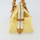 LOUIS VUITTON Monogram Vernis Rosewood Avenue Hand Bag Perle M93508 Auth ep11026-4