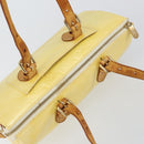 LOUIS VUITTON Monogram Vernis Rosewood Avenue Hand Bag Perle M93508 Auth ep11026-6