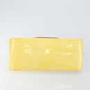 LOUIS VUITTON Monogram Vernis Rosewood Avenue Hand Bag Perle M93508 Auth ep11026-5