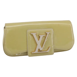 LOUIS VUITTON Monogram Vernis Pochette Sobie Bag Broncorail M93489 Auth ep11027