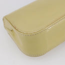 LOUIS VUITTON Monogram Vernis Pochette Sobie Bag Broncorail M93489 Auth ep11027-16