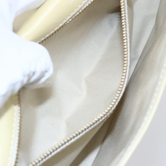 LOUIS VUITTON Monogram Vernis Pochette Sobie Bag Broncorail M93489 Auth ep11027