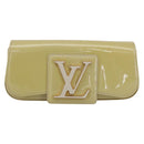 LOUIS VUITTON Monogram Vernis Pochette Sobie Bag Broncorail M93489 Auth ep11027-13