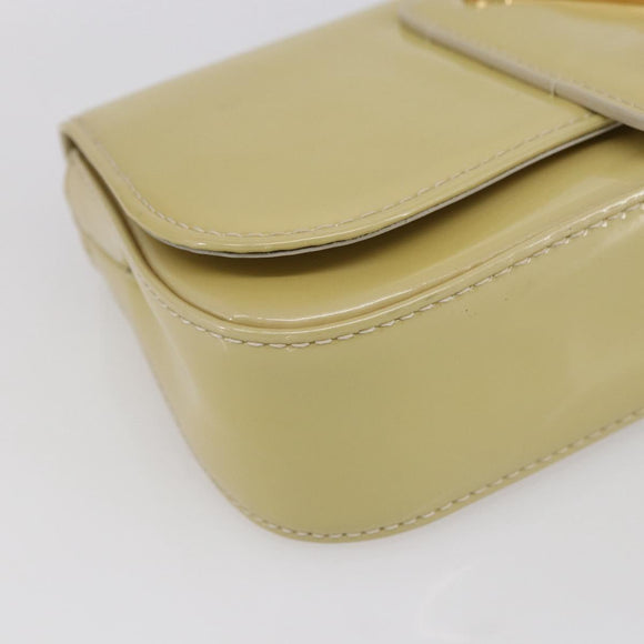 LOUIS VUITTON Monogram Vernis Pochette Sobie Bag Broncorail M93489 Auth ep11027A