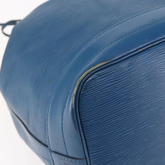LOUIS VUITTON Epi Noe Shoulder Bag Toledo Blue M44005 LV Auth ep11028
