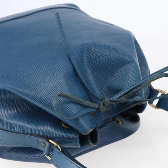 LOUIS VUITTON Epi Noe Shoulder Bag Toledo Blue M44005 LV Auth ep11028