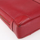LOUIS VUITTON Epi Porte Documents Voyage Business Bag Red M54477 LV Auth ep11029-16