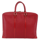 LOUIS VUITTON Epi Porte Documents Voyage Business Bag Red M54477 LV Auth ep11029-2