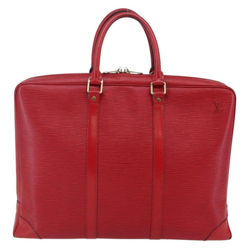LOUIS VUITTON Epi Porte Documents Voyage Business Bag Red M54477 LV Auth ep11029 - 0