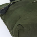 PRADA Hand Bag Nylon 2way Shoulder Bag Green Auth ep1103-6