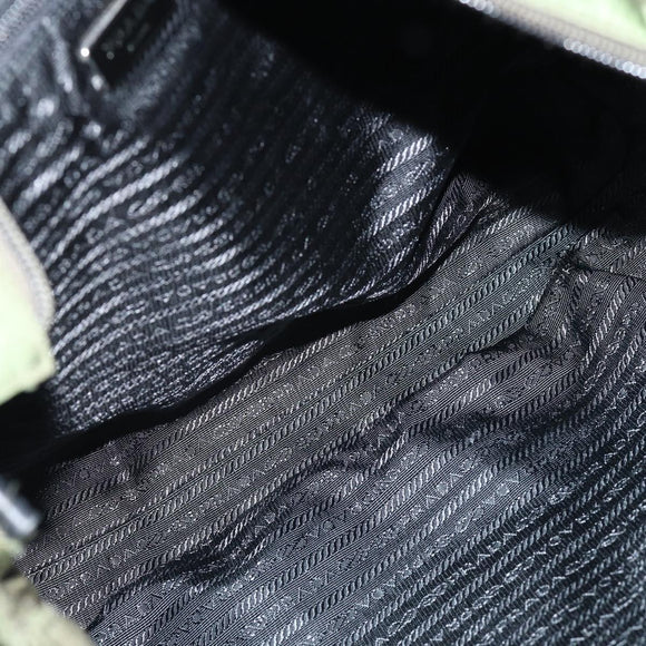 PRADA Hand Bag Nylon 2way Shoulder Bag Green Auth ep1103