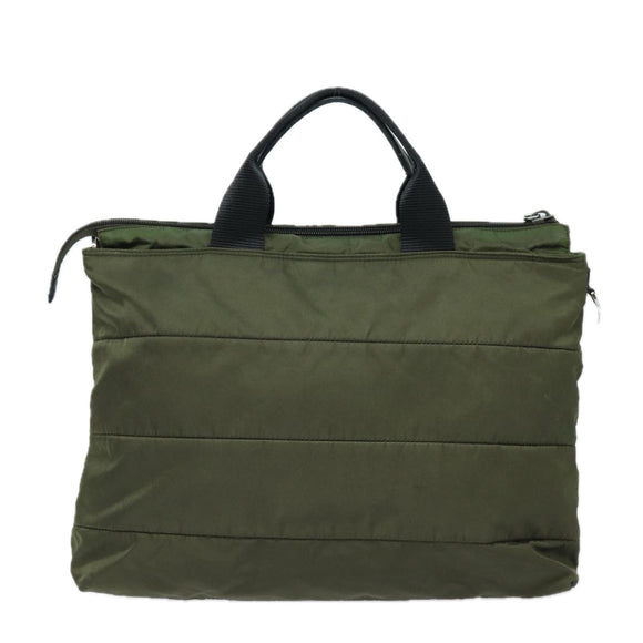 PRADA Hand Bag Nylon 2way Shoulder Bag Green Auth ep1103