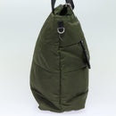 PRADA Hand Bag Nylon 2way Shoulder Bag Green Auth ep1103-3