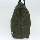 PRADA Hand Bag Nylon 2way Shoulder Bag Green Auth ep1103-4